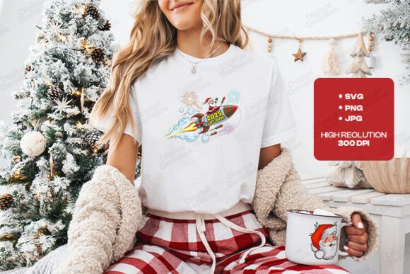 2025 Lift-off Santa Rocket Design