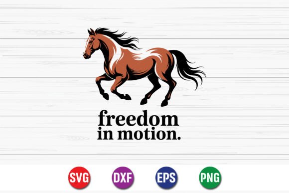 Freedom in Motion Horse Design: Graphics & T-Shirt Designs Review