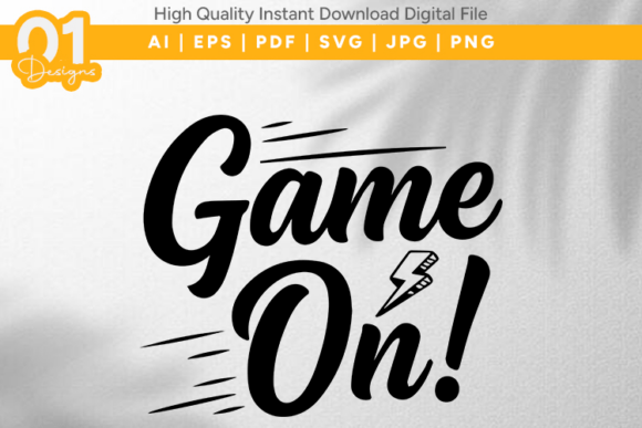 Game on Kids Sports SVG Graphics for T-Shirt Designs