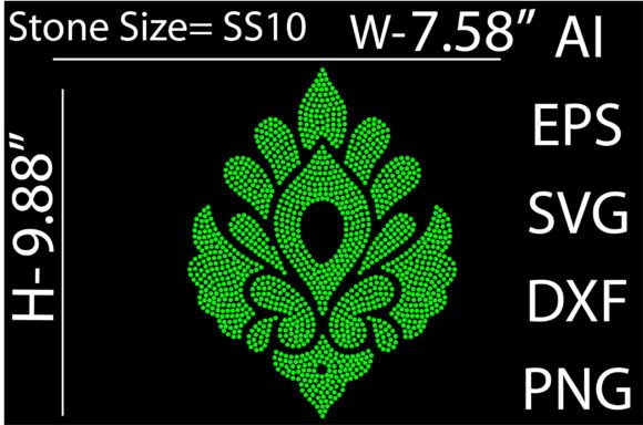 Printable Rose Rhinestone Templates D Graphics