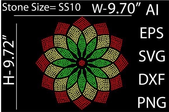 Printable Rose Rhinestone Templates De Graphics