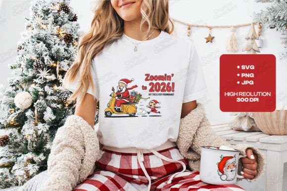 Zoomin to 2026 Santa Graphics & T-Shirt Designs Review